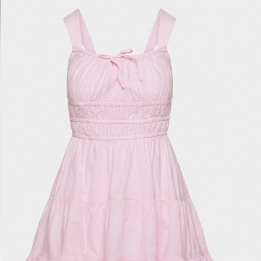 Aritzia Sunday Best Martine Poplin Mini Dress